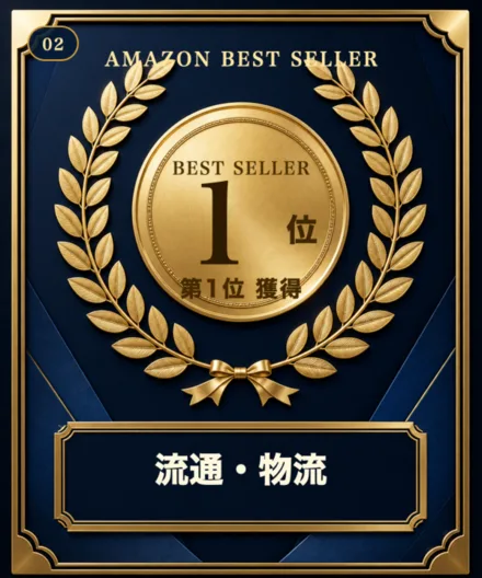 Amazon売れ筋ランキング「流通・物流」第1位